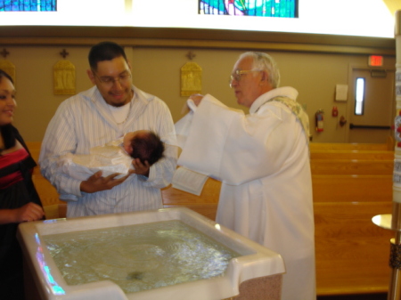 Branden's Baptism  11/23/08