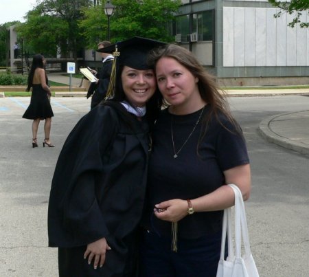 My daughter at graduation