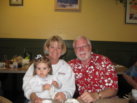 Dan, Melinda and Lily 2008