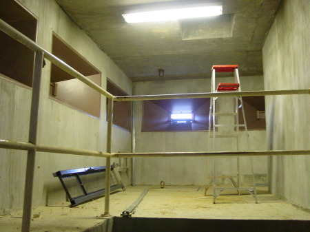 Part of the bunker