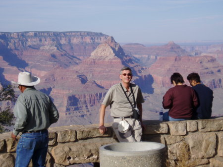 At  the Grand Canyon, 2004