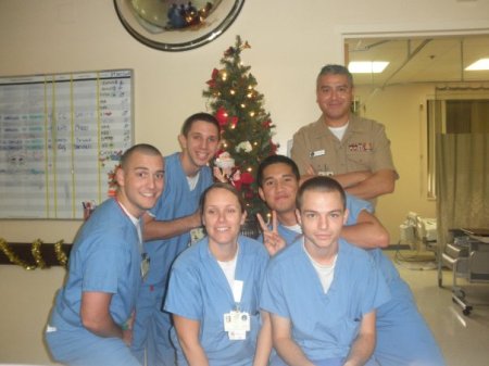 Nurses and Corpsmen at Naval Hospital, Guam
