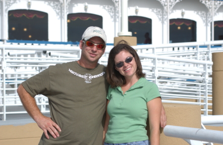 my wife and I in Galveston