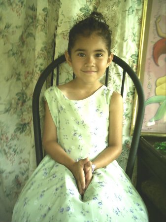 My daughter Rebekah on her 6th Birthday (July 2005)