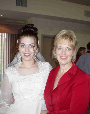 My daughter's  (Amy) wedding, 2004.