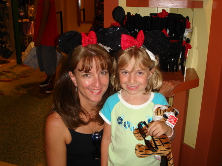 Me and my niece at Disneyland Aug 07