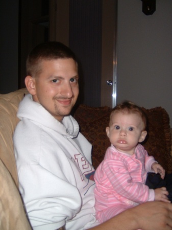 Justin, my husband, and Isabella