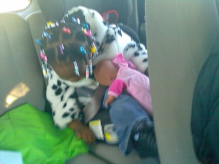 Tamia Asleep