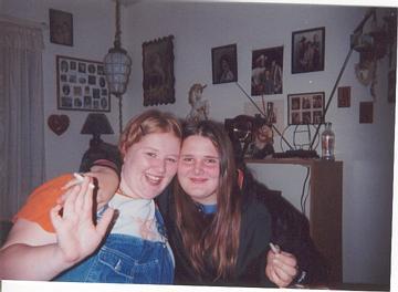 Kelsey and Lisa 2000