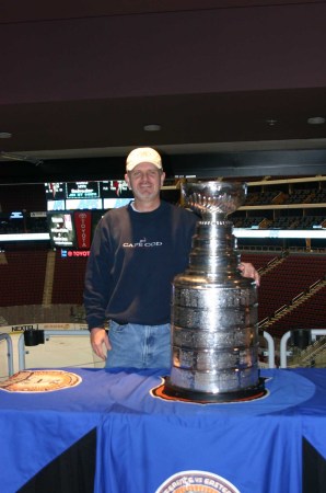 With the Stanley Cup