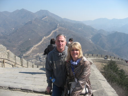 Visiting the Great Wall in 2010
