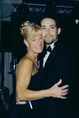 Brian and Me at Formal Affair 2001