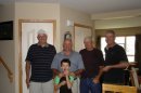 Cousin Darren, uncle John, Uncle Mac, Me and my son McKenzie