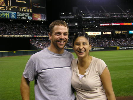 At a Seattle Mariners Game