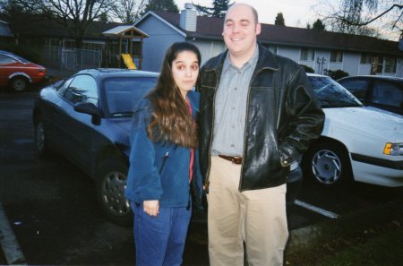 Daughter Emily and her husband, Todd Randall