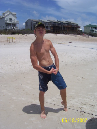 Tony at Cape San Blas, FL