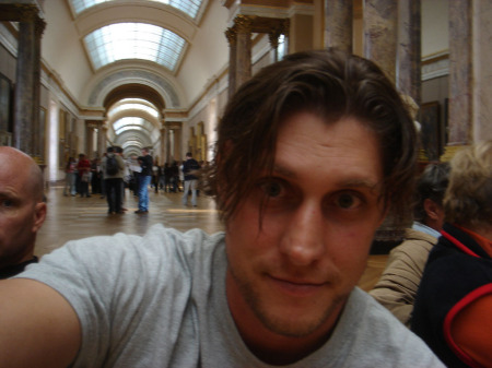 me at the louvre
