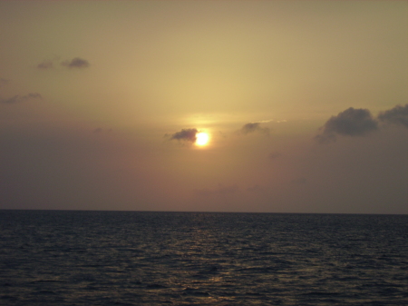 aruba sunset