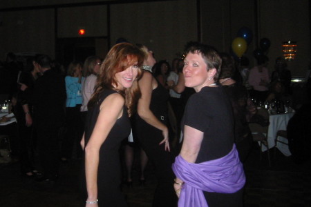 Reunion - Deb Bartle and I cut a rug at the 2006 reunion