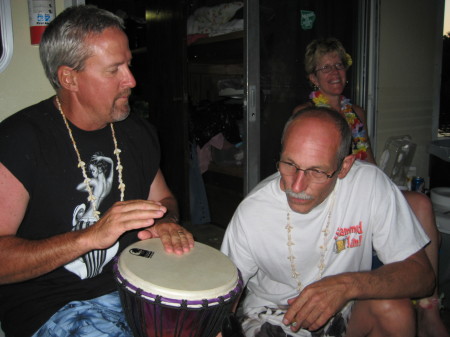 Bob Scanlon, Steve Feutral & Mary (Ocheltree)