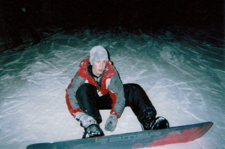 Me snowboarding at Ski Beech in North Carolina.