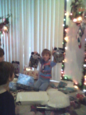 Zachary, Christmas 2007