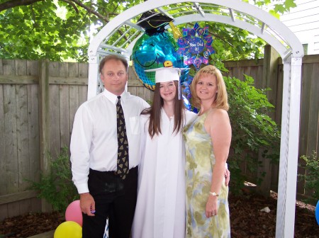 My eldest daughter Corynna's High School Graduation