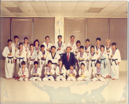 Karate kid some time in the 1980s