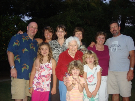 My Family celebrating GiGi's 97th Birthday.