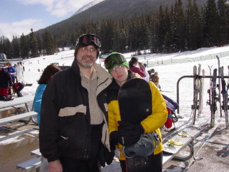 Snowboarding with Tay