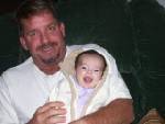 My brother Dave and his grandbaby