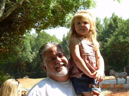 David "grandpa" and our grand daughter