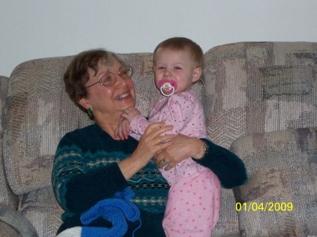 Great Aunt Joan and Chloe