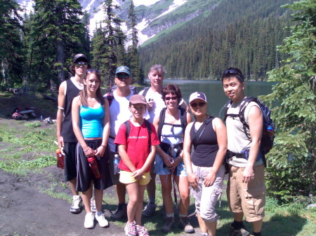 Rowsan lake , Upper Kananaskis lake hike 07/07