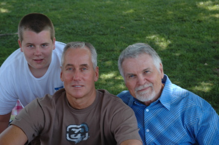 David, me and Hersch at the park