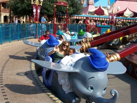 Wife and daughter - Disneyland Fl