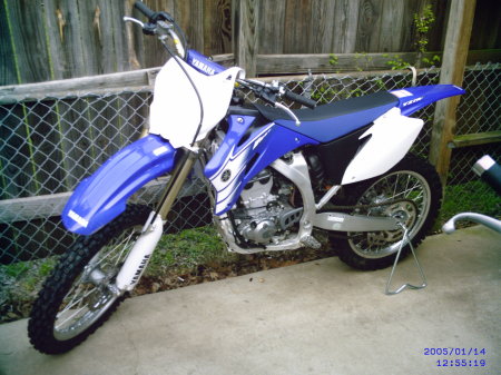 shawn's dirt bike