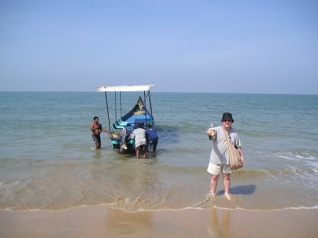 Hanging out in Goa, India 2007