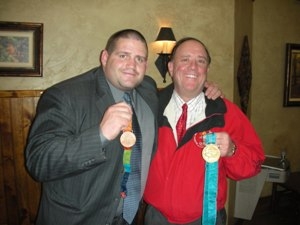 Bill with Rulon Gardner