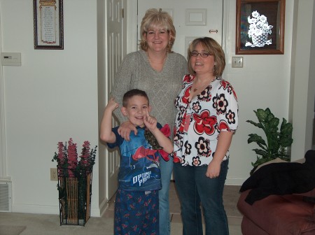 Me, Sharon & her son Blake