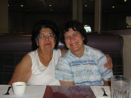 My friend from 7th & 8th grade Denise and her mom Shirley - found through Classmates.com!