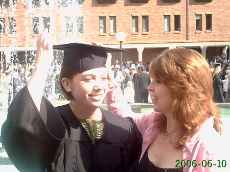 Eva's graduation from Western Washington Univ.