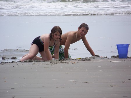 Jenna and Gage at Isle of Palms