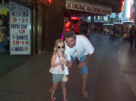 me and my daughter again at freemont street last year