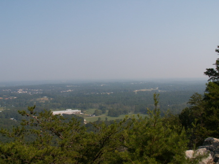 view from top of Sawnee Mountain