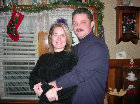 Greg and I, Christmas 2005, 26 years