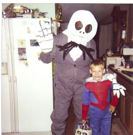 Papa and his Boy - Halloween 2004