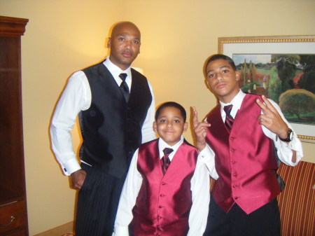 Me and my boys (Sabion & Nick)