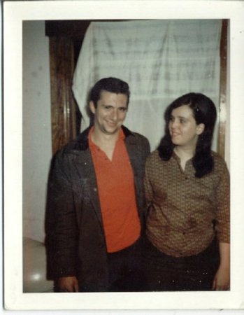 Me and my Husband Ron 1966 -67 or 68