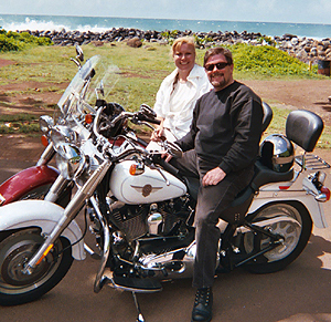 Riding Harleys on the big island
